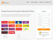 Tablet Screenshot of erapulsa.com
